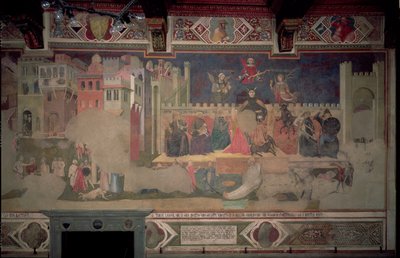 Allegory of Bad Government by Ambrogio Lorenzetti