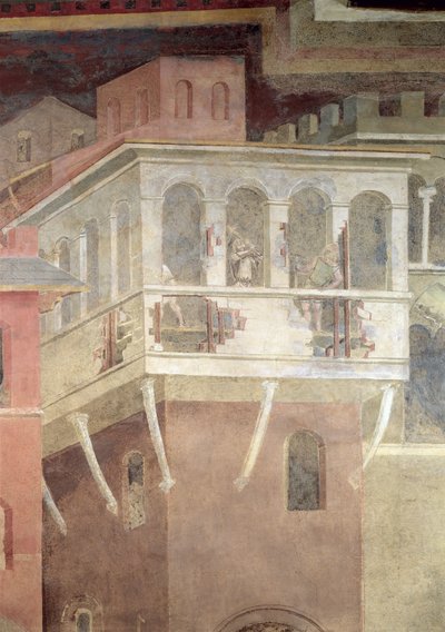 Allegory of Bad Government (detail) by Ambrogio Lorenzetti