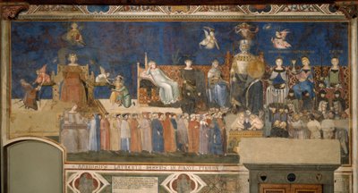 Allegory of Good Government by Ambrogio Lorenzetti