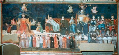 Allegory of the Good Government by Ambrogio Lorenzetti