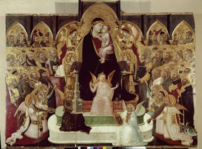 Maesta di Massa Marittima (Virgin in Majesty) by Ambrogio Lorenzetti