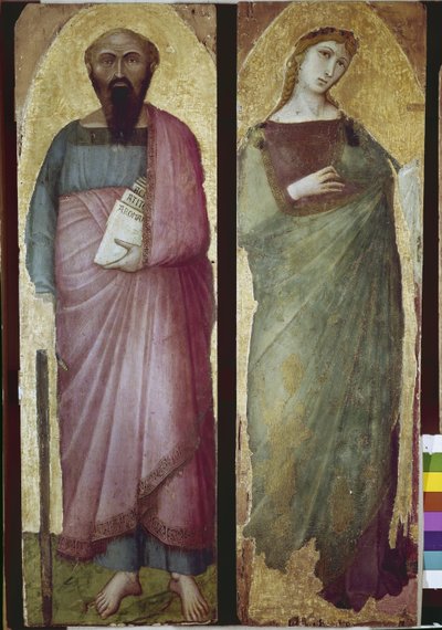Saint Paul and a Holy Martyrdom (detail) by Ambrogio Lorenzetti