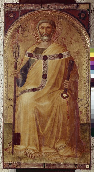 Saint Peter by Ambrogio Lorenzetti