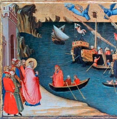 St Nicholas Saves Mira from Famine by Ambrogio Lorenzetti