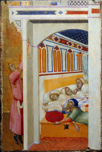 The Charity of St. Nicholas of Bari by Ambrogio Lorenzetti
