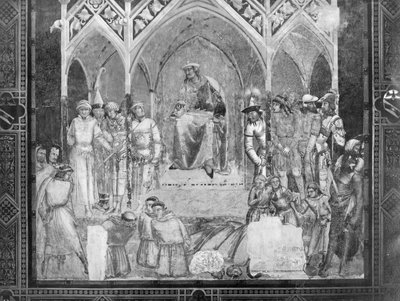 The Decapitation of Franciscan Monks Before the Sultan by Ambrogio Lorenzetti