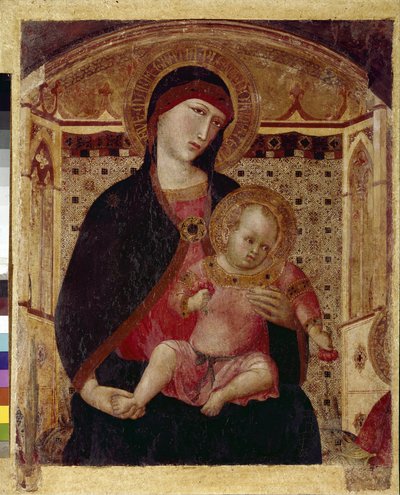 The Virgin and Child by Ambrogio Lorenzetti