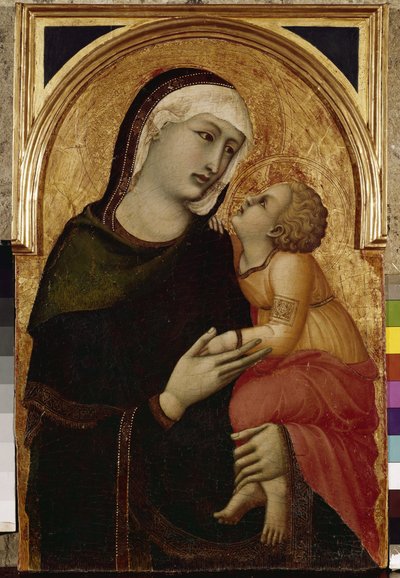 Virgin and Child by Ambrogio Lorenzetti