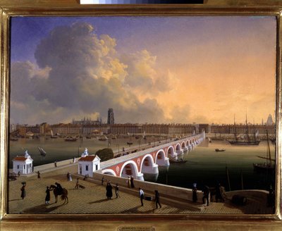 The Port and City of Bordeaux by Ambroise Louis Garneray