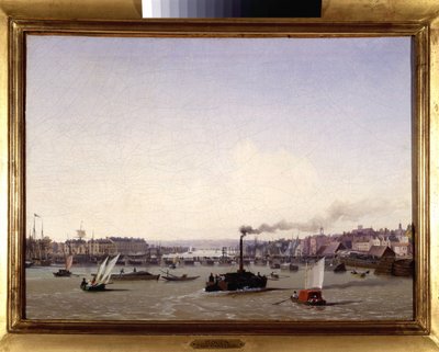 Le port de Rouen by Ambroise Louis Garneray