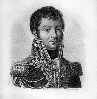 Auguste Julien Bigarré (1775-1838). Engraved by Ambroise Tardieu in 1818. Stella Collection. by Ambroise Tardieu