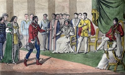 Charles IX (1550-74) Informed by the Diet that His Brother Henri d