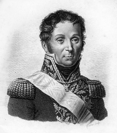 François Etienne Kellermann Fils, General of Cavalry. Engraved by Ambroise Tardieu in 1818. Stella Collection by Ambroise Tardieu