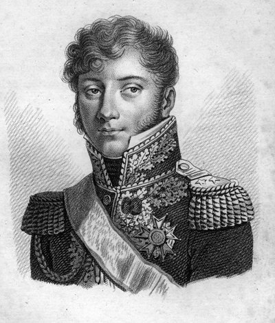 General of Montholon. Charles Tristan, Count of Montholon General French (1783-1853) - in 
