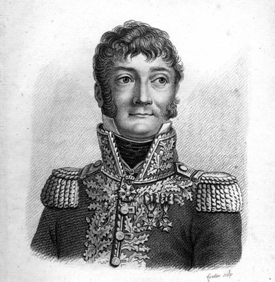General Joseph Barbanegre. 1772-1830. in “Portraits of the French Generals”. Engraved by Ambroise Tardieu in 1818. Stella Collection by Ambroise Tardieu