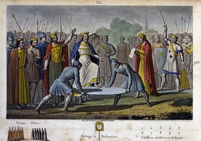 Hugues Capet (c. 941 - 996) Elected King of France in 987 by Ambroise Tardieu