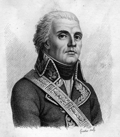 Jacques Dugommier, French General (1738-1794). Engraved by Ambroise Tardieu in 1818. Stella Collection. by Ambroise Tardieu