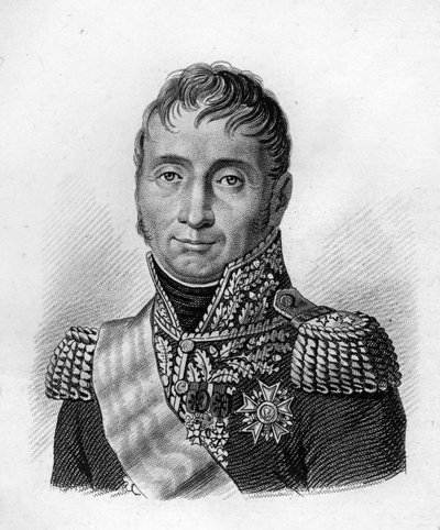 Jean Dominique Compans (1769-1845). Engraved by Ambroise Tardieu in 1818. Stella Collection. by Ambroise Tardieu