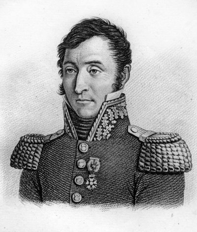 General Jean Joseph Tarayre (1770-1855). Engraved by Ambroise Tardieu in 1818. Stella Collection. by Ambroise Tardieu