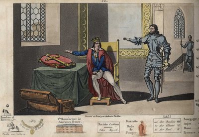 Louis XI (1423-1483) Held Prisoner in Peronne by Ambroise Tardieu