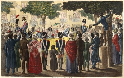 Louis XVIII (1755-1824) was proclaimed King by Condé