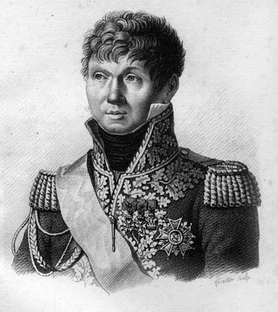 Portrait of Claude Victor Perrin, known as Victor Marshal of the Empire (1807), named Duke of Bellune in 1808 by Ambroise Tardieu
