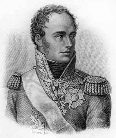 Portrait of Eugene Rose de Beauharnais, Known as Prince Eugene (1781-1824), Viceroy of Italy - in 