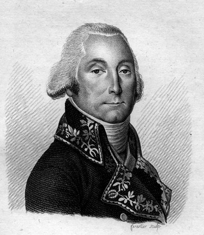 Portrait of Olivier Macoux Rivaud de la Raffiniere, General and Baron of the Empire. Engraved by Ambroise Tardieu in 1818. Stella Collection by Ambroise Tardieu