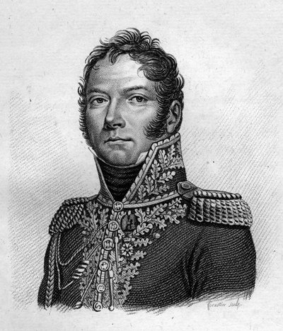 Portrait of Paul Jean Baptiste Poret de Morvan (1777-1834), General de brigade - in 