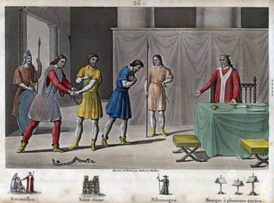 Robert II, the Pious (970 - 1031) Releases Conspirators by Ambroise Tardieu