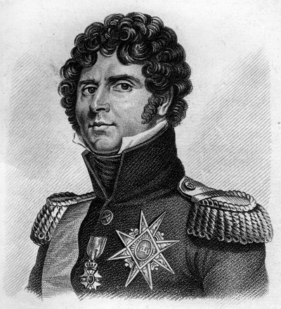 Portrait of Charles Jean - Baptiste Bernadotte (1763-1844), Marshal of France, King Charles XIV of Sweden and Norway. In 