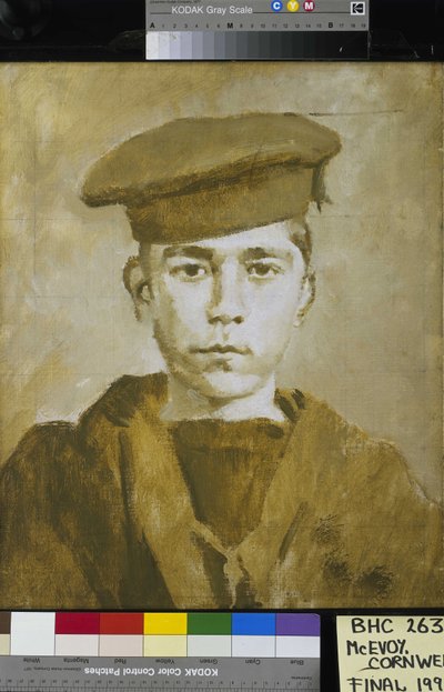 John Travers Cornwell, Boy 1st Class by Ambrose McEvoy