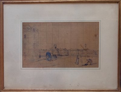 Le Quai de Carenage, Le Pollet, 1928 by Ambrose McEvoy