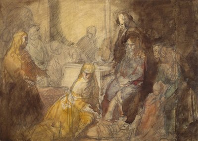 Mary Magdalene Anointing Christ