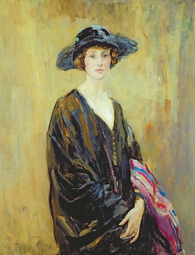 Portrait of Dorothy Una Ratcliffe (1891-1967) by Ambrose McEvoy