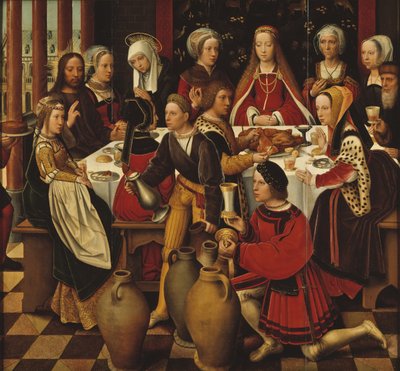 The Wedding Feast at Cana by Ambrosius Benson