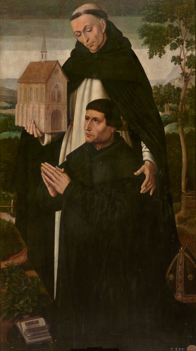 Saint Thomas and a Donor by Ambrosius Benson