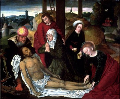 The Lamentation over the Dead Christ by Ambrosius Benson