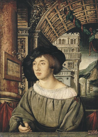 Portrait of a Young Man by Ambrosius Holbein