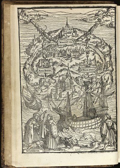 Utopia by Thomas More by Ambrosius Holbein