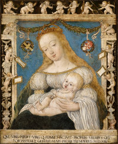 Virgin and Child by Ambrosius Holbein