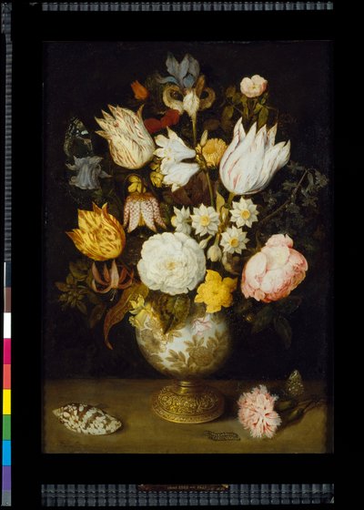 A Vase of Flowers, c. 1609 by Ambrosius the Elder Bosschaert