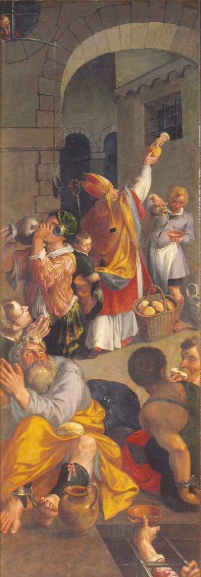 Saint Eligius Visits the Prisoners by Ambrosius the Elder Francken or Franck