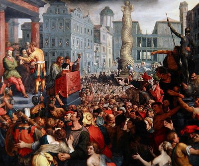The Judgement of Zaleucus by Ambrosius the Elder Francken or Franck