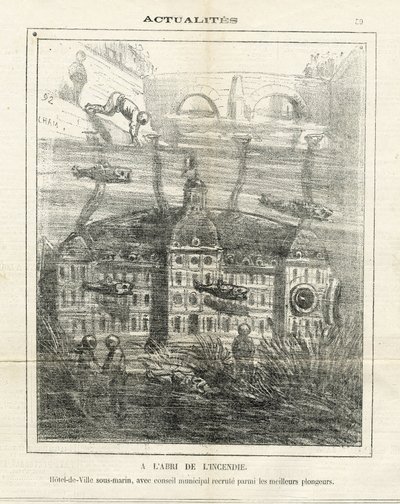 Illustration of Cham (1819-1879) in Le Charivari by Amédée de Noé