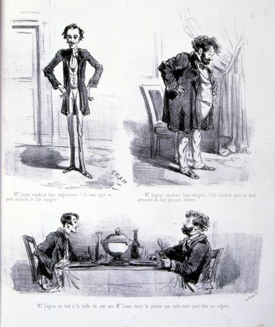Illustration for The Art of Fattening and Losing Weight by Amédée de Noé