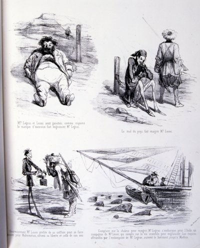 Illustration for The Art of Fattening and Losing Weight by Amédée de Noé