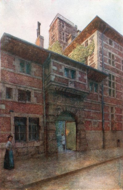 The Curtius House, Liege by Amedee (after) Forestier