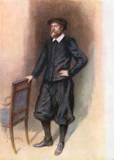 The Concierge of the Musee Plantin-Moretus, Antwerp by Amedee (after) Forestier