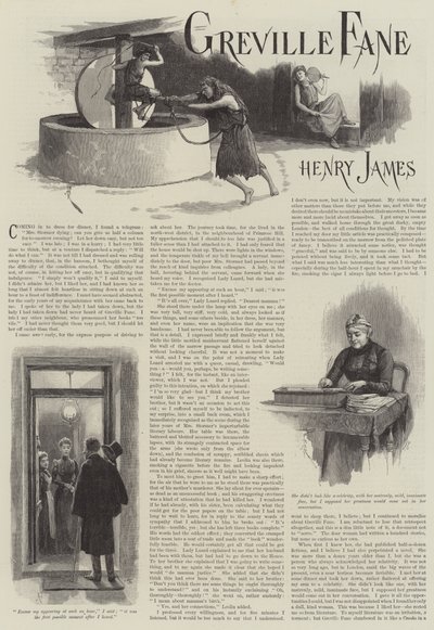 Greville Fane, by Henry James by Amedee Forestier